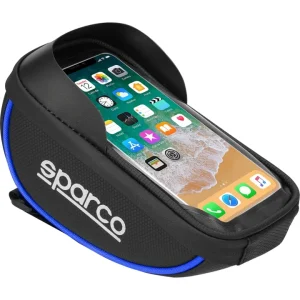 Novità Borsa porta cellulare per bici sparco in microfibra, 19x11x5,5 cm